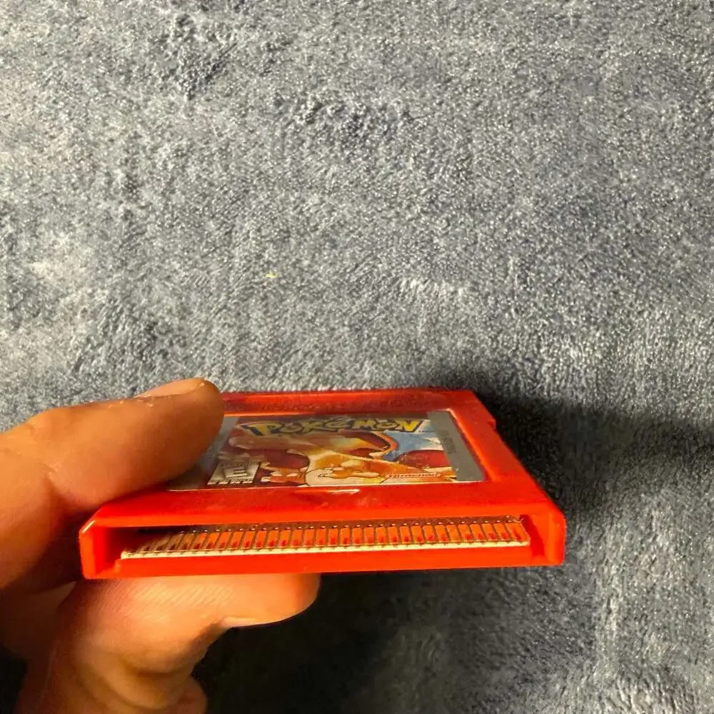 Nintendo Pokemon Red Version Game Boy Cartridge (DMG-APAE-USA)